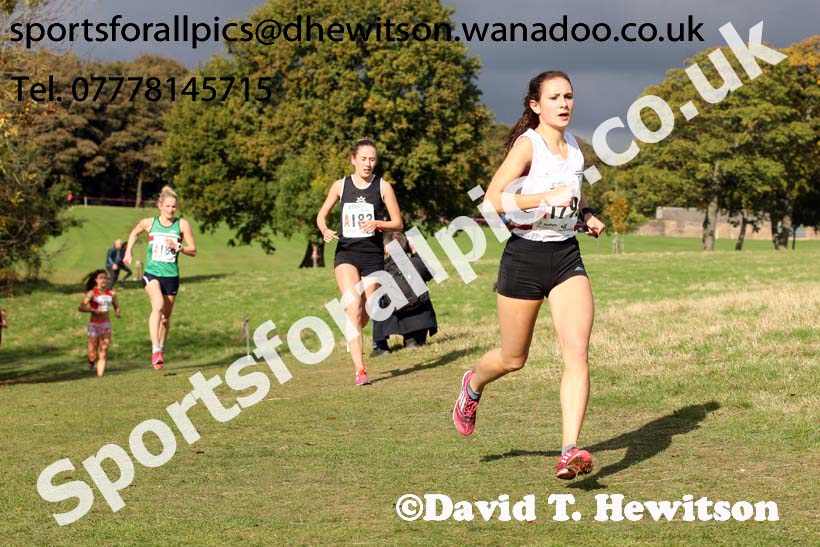 Senior womens Northern Cross Country Relays, Graves Park, Sheffield. Photo: David T. Hewitson/Sports for All Pics
